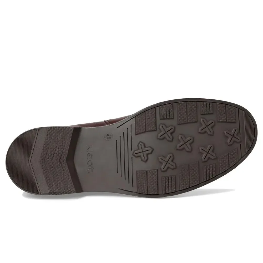 NAOT FOOTWEAR MEN'S WASHINGTON BOOT CORDOVAN LTHR - 14-14.5 M US